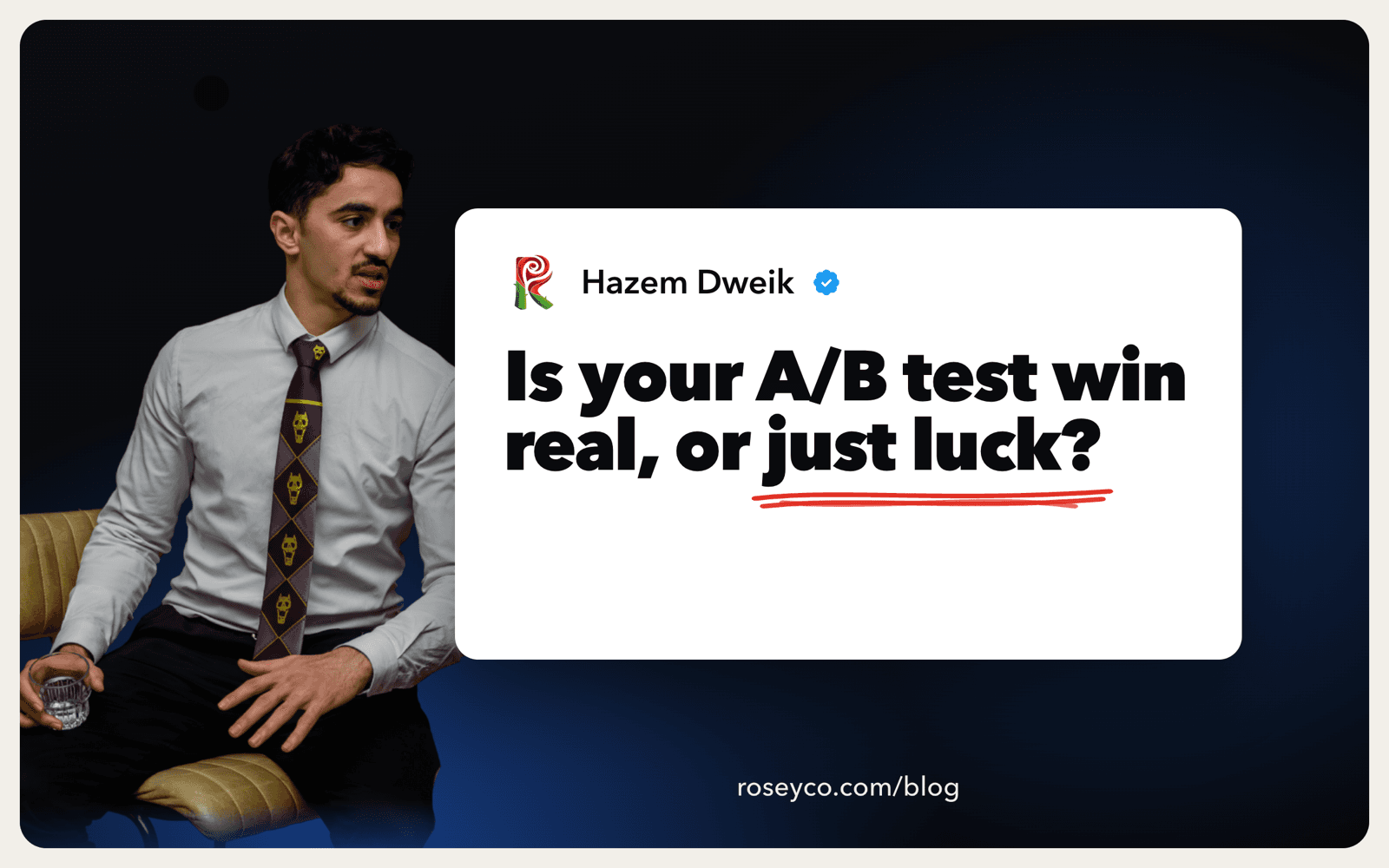 Is your A/B test win real, or just luck?